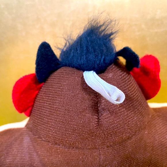 WARNER BROS. TASMANIAN DEVIL VINTAGE 1971 PLUSH WITH ORIGINAL ATTACHED TAGS - Picture 7 of 9